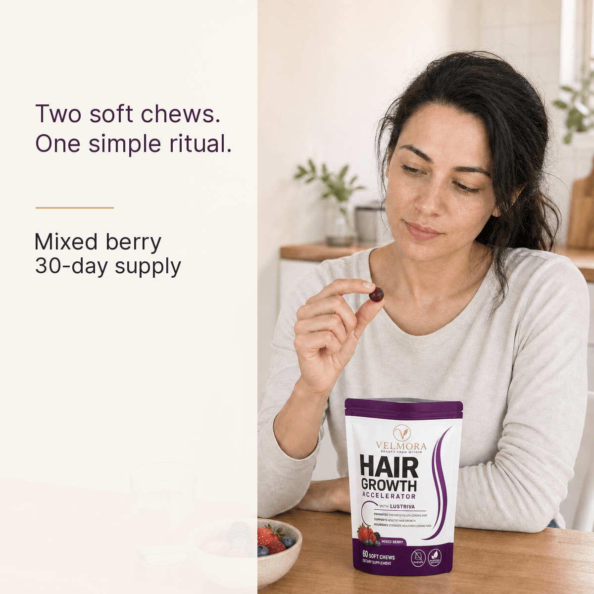 VELMORA Hair Growth Accelerator Soft Chews