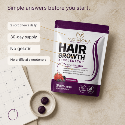 VELMORA Hair Growth Accelerator Soft Chews